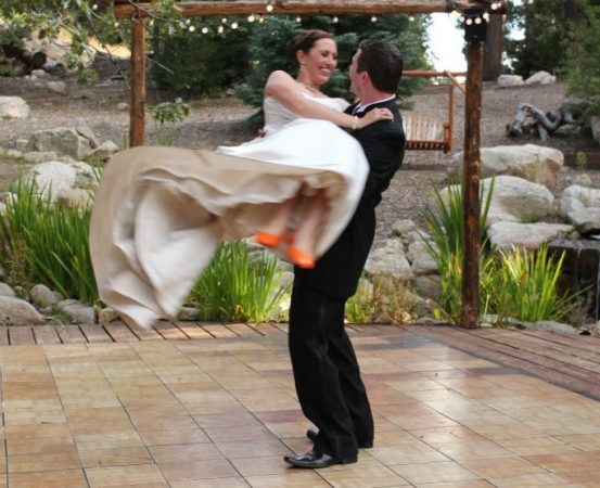 Christina and Jordan, First Dance Lift