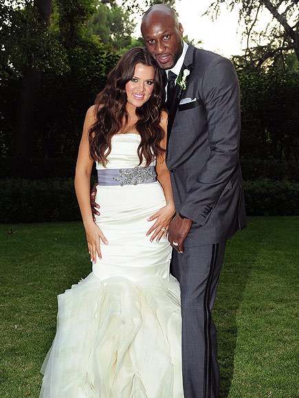 Khloe Kardashian and Lamar Odom celebrity wedding orange county first dance lessons